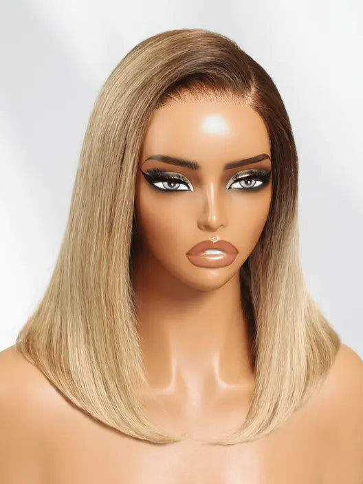 HD lace straight bob wig – smooth, lightweight everyday style