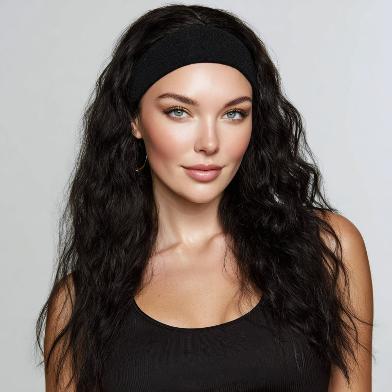 Velvet non-slip wig grip band to keep wigs in place without glue or clips