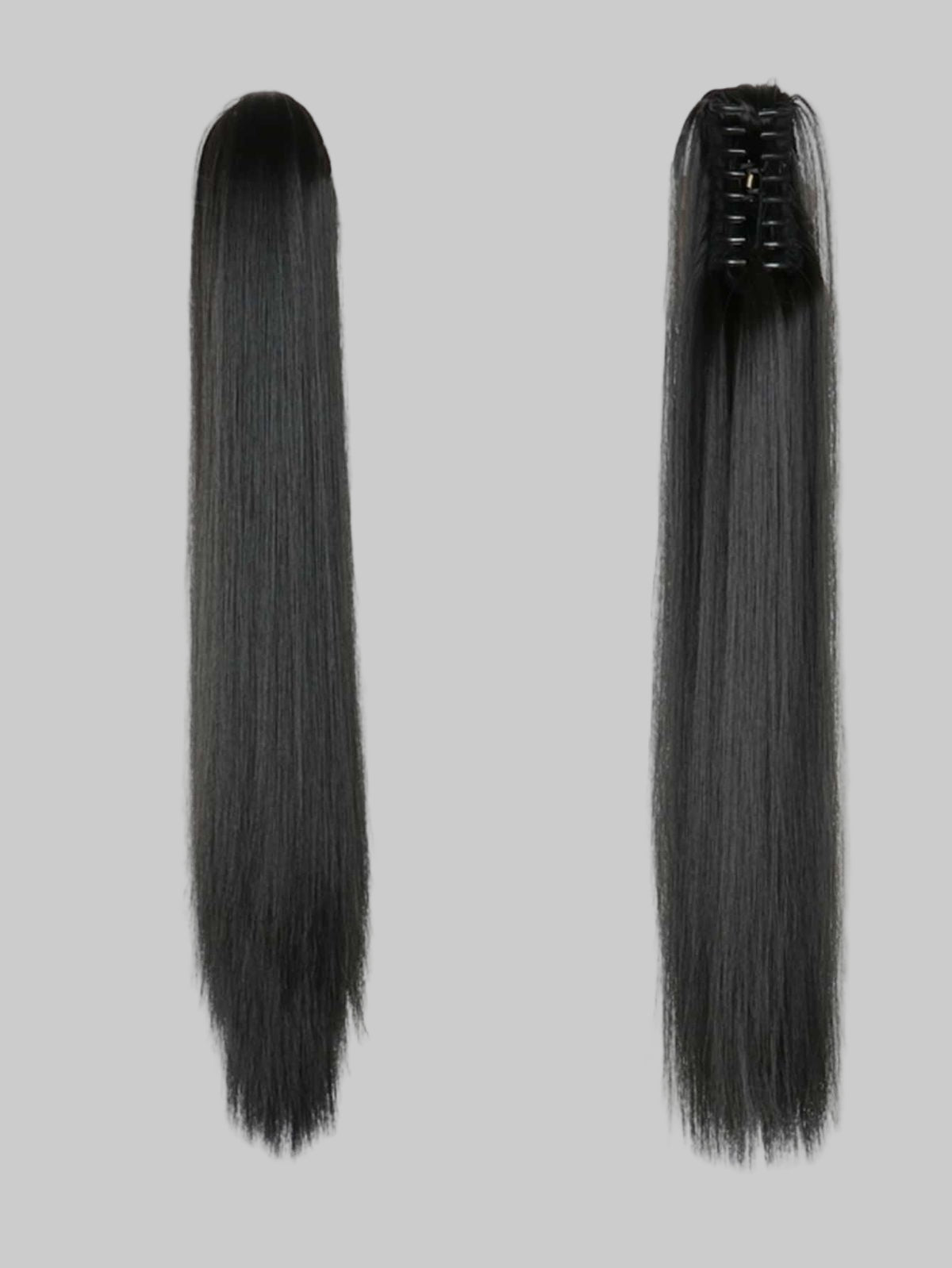 Long claw-clip ponytail extension – sleek and voluminous