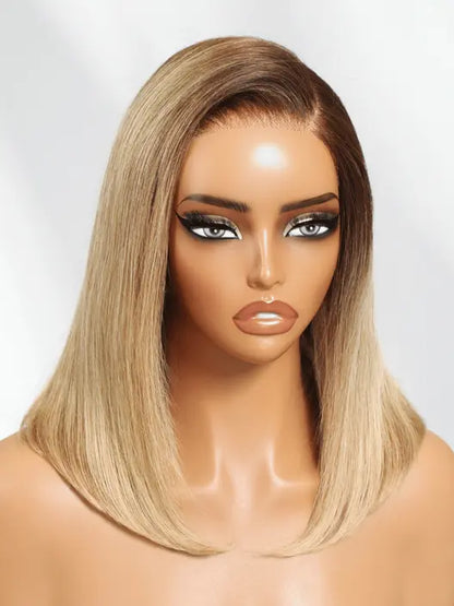HD lace straight bob wig – smooth, lightweight everyday style