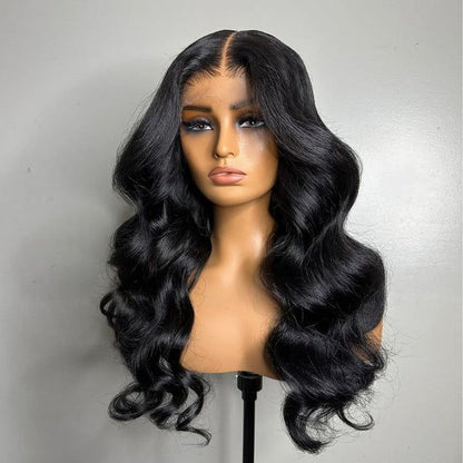 Luxury 5x5 Glueless HD Lace Closure Wig with Soft Wavy Texture – Beginner Friendly &amp; Comfortable