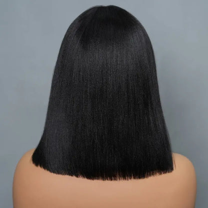 Straight bob wig for women