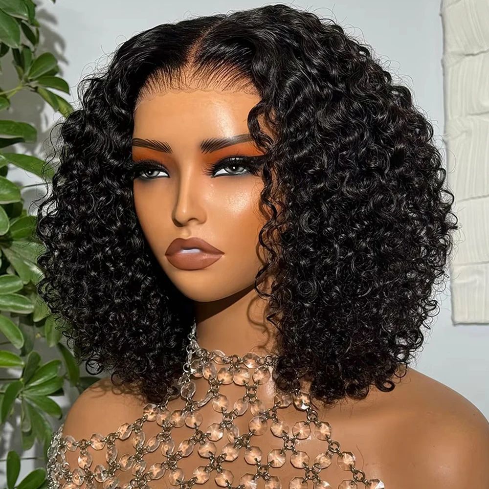 Jerry Curly Bob human hair wig